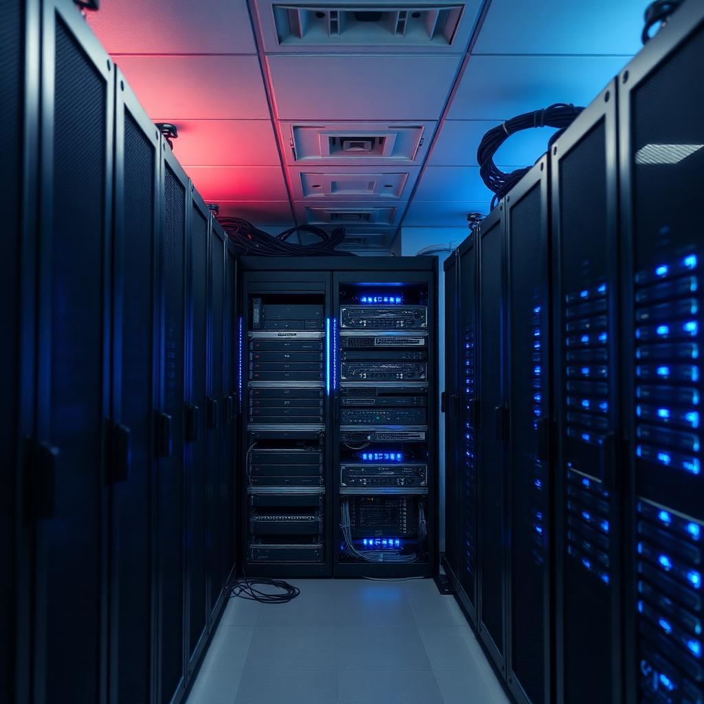 Enterprise server room design and installation
